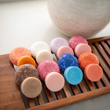 Load image into Gallery viewer, Rice Water Protein Shampoo Conditioner Bar Zero Waste USA Made Solid Hair Care TSA Approved SLS Free