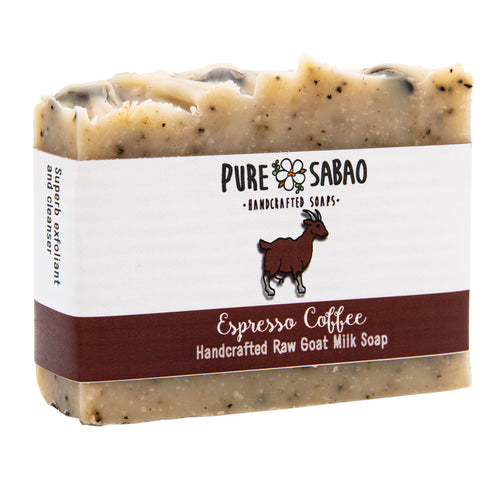 Pure Sabao - Espresso Coffee - Goat Milk Soap