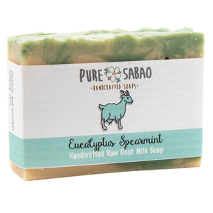 Pure Sabao - Eucalyptus Spearmint Raw Goat Milk