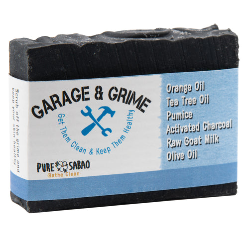 Pure Sabao - Garage & Grime Goat Milk Soap – for Really Dirty Hands