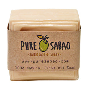 Koura White Olive Oil Soap – Unscented - Natural olive oil soap made in Lebanon